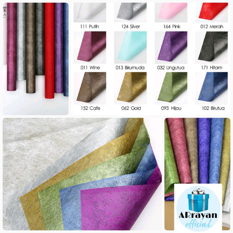 

( 1 Lembar) FLOWER WRAPPING SILK KERTAS TISSUE CARANG METALIC KERTAS BUKET BUNGA CARANG TISSUE METALLIC 60x60 CM