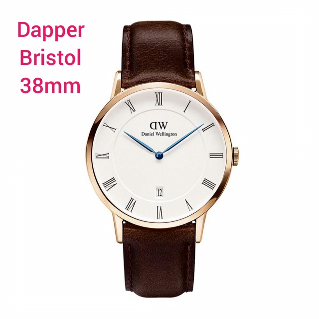 Jam tangan DW type DAPPER BRISTOL original 3,4cm dan 3,8cm