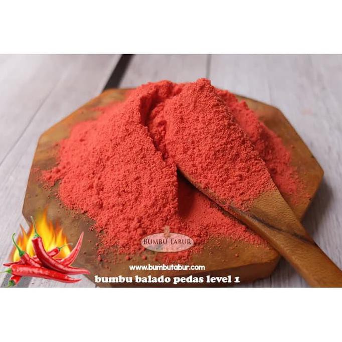 

BUMBU TABUR BALADO PEDAS LEVEL 1 HALAL FOOD GRADE 1 KG
