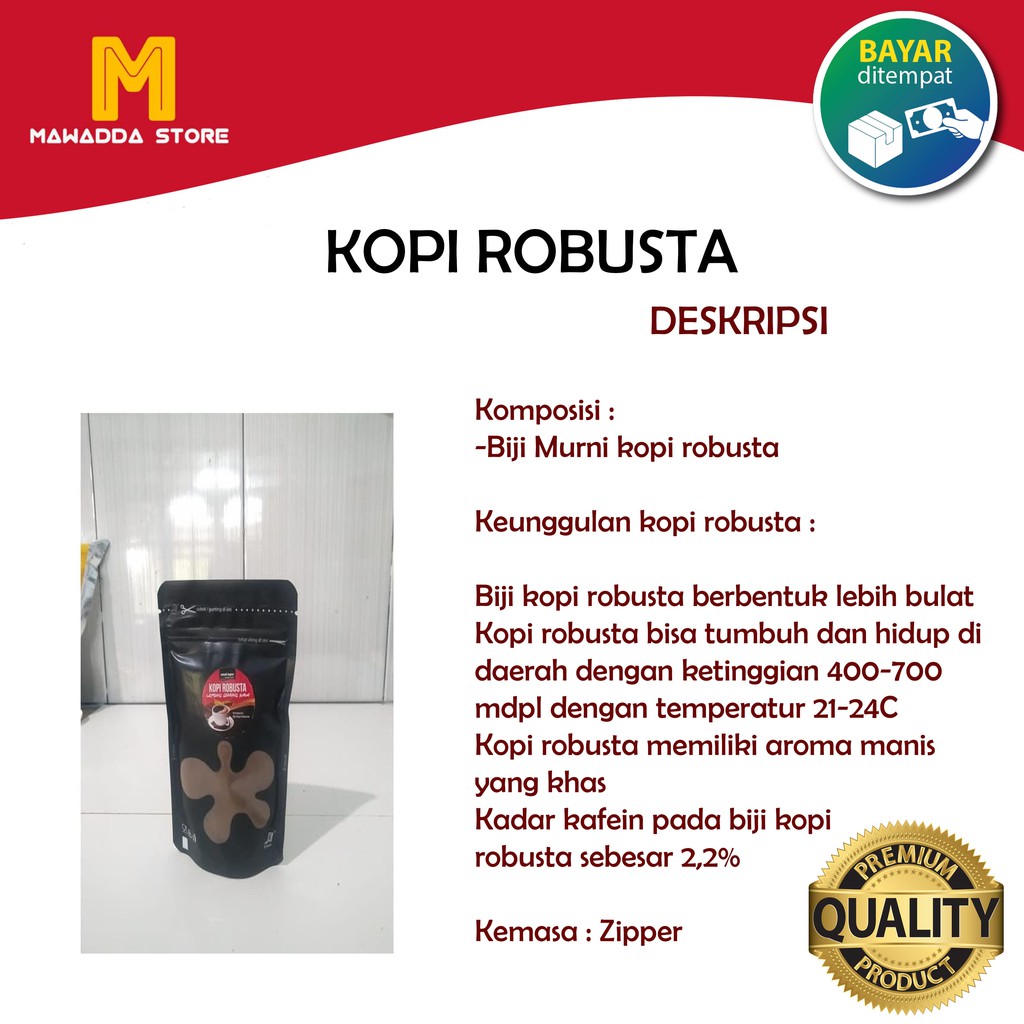 

Kopi Robusta Lereng Gunung Kawi