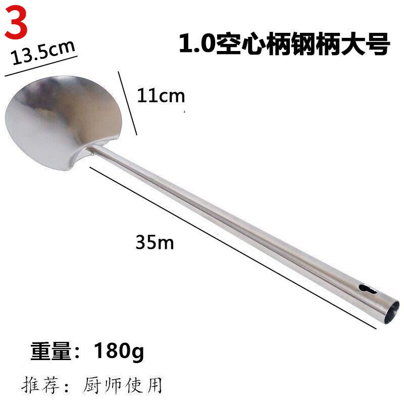 Sendok Spatula Gagang Panjang Bahan Stainless Steel Untuk Dapur