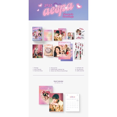 READY STOCK SEASON GREETING AESPA 2022