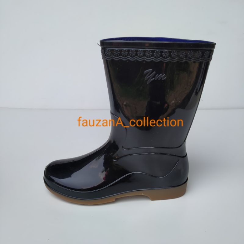 Sale Sepatu Boots Karet Pendek Wanita Tahan Air Yumeida Ym2
