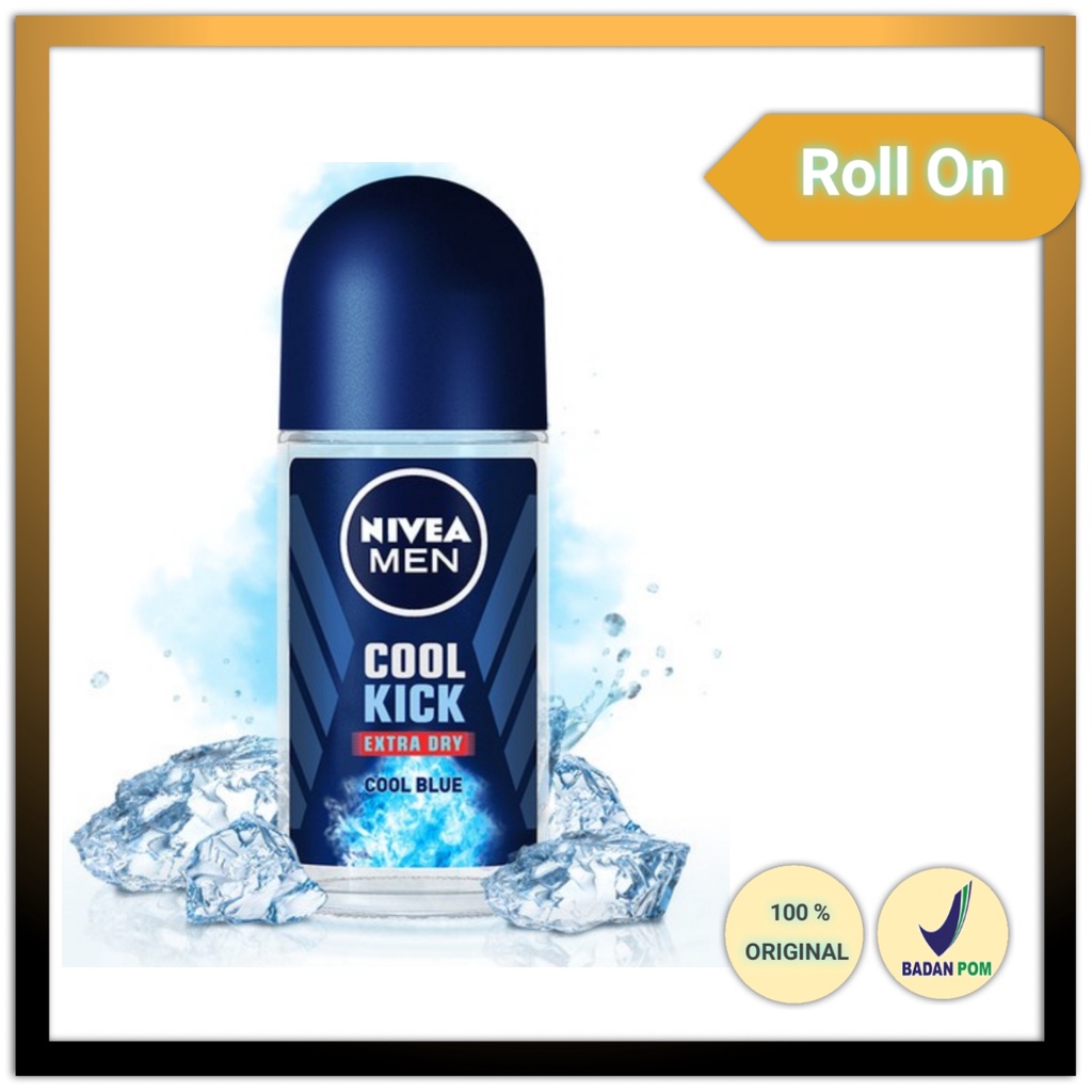 NIVEA MEN Personal Care Deodorant Cool Kick Roll On 25ml