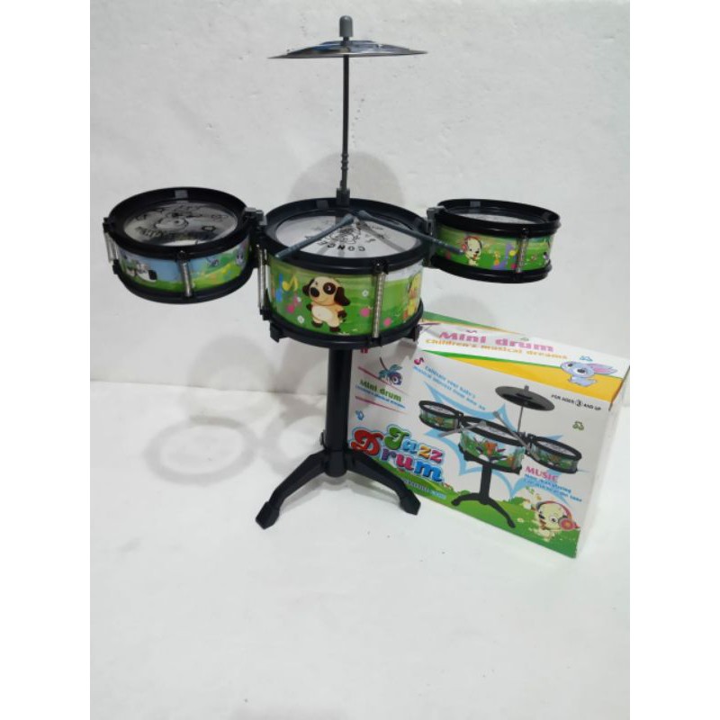 Mainan Drum Anak - Mainan Drum Druman Anak Mini Jazz Drum