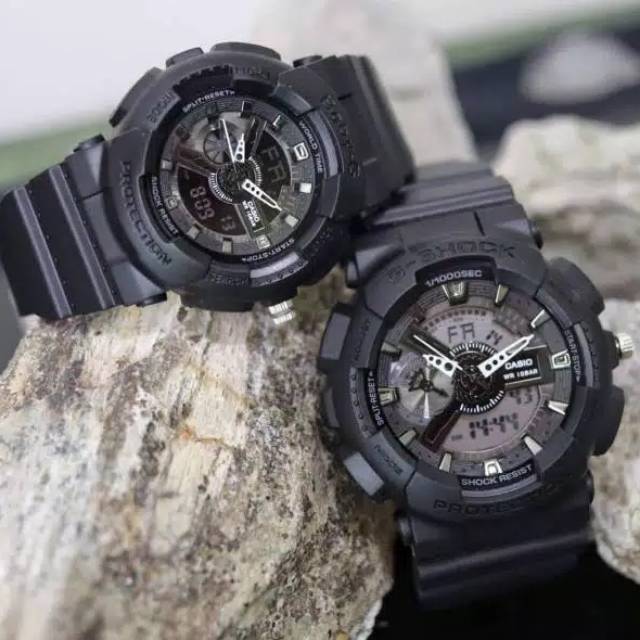 TERMURAH  G-SHOCK CASIO COUPLE RUBBER SUPER 255.000 SEPASANG FREE BOX DAN BATERAI CADANGAN