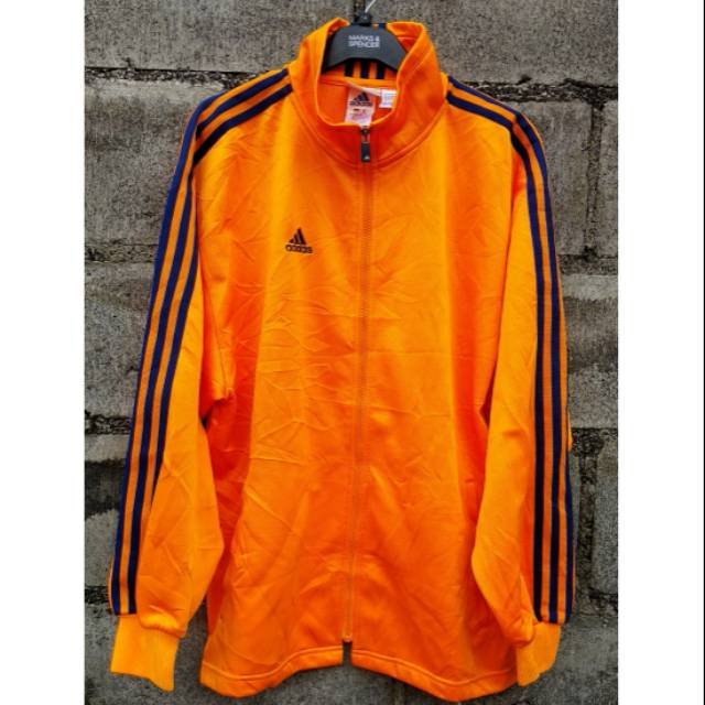 Jaket TrackTop Adidas climalite list navy original murah