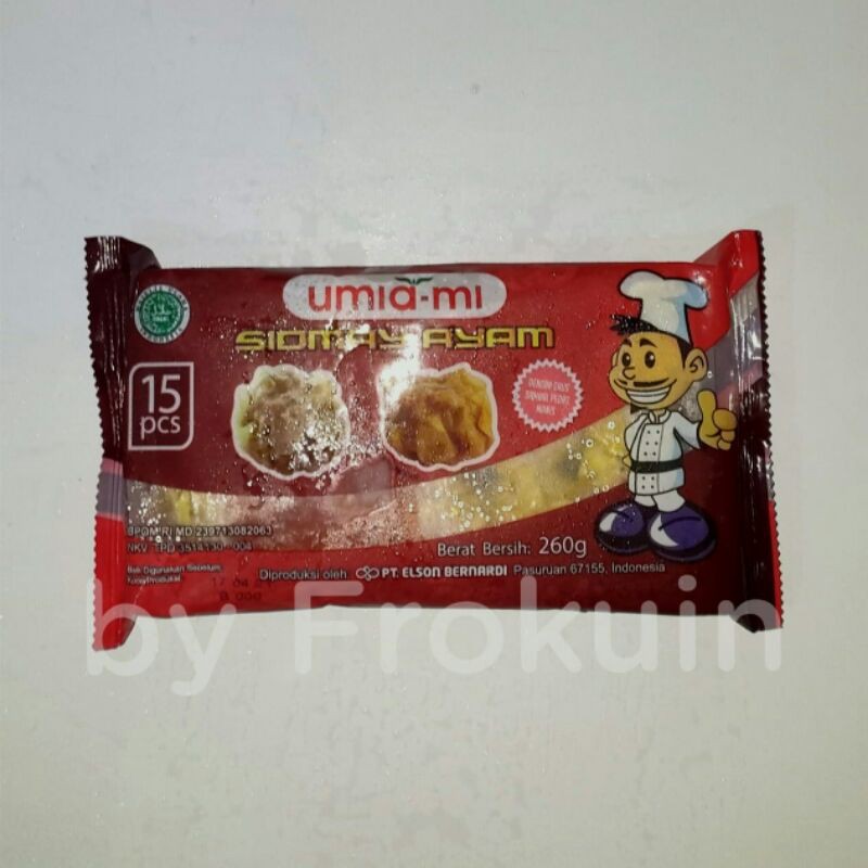 

Umiami Siomay ayam , keju, sayur, daging sapi - Frozen food murah