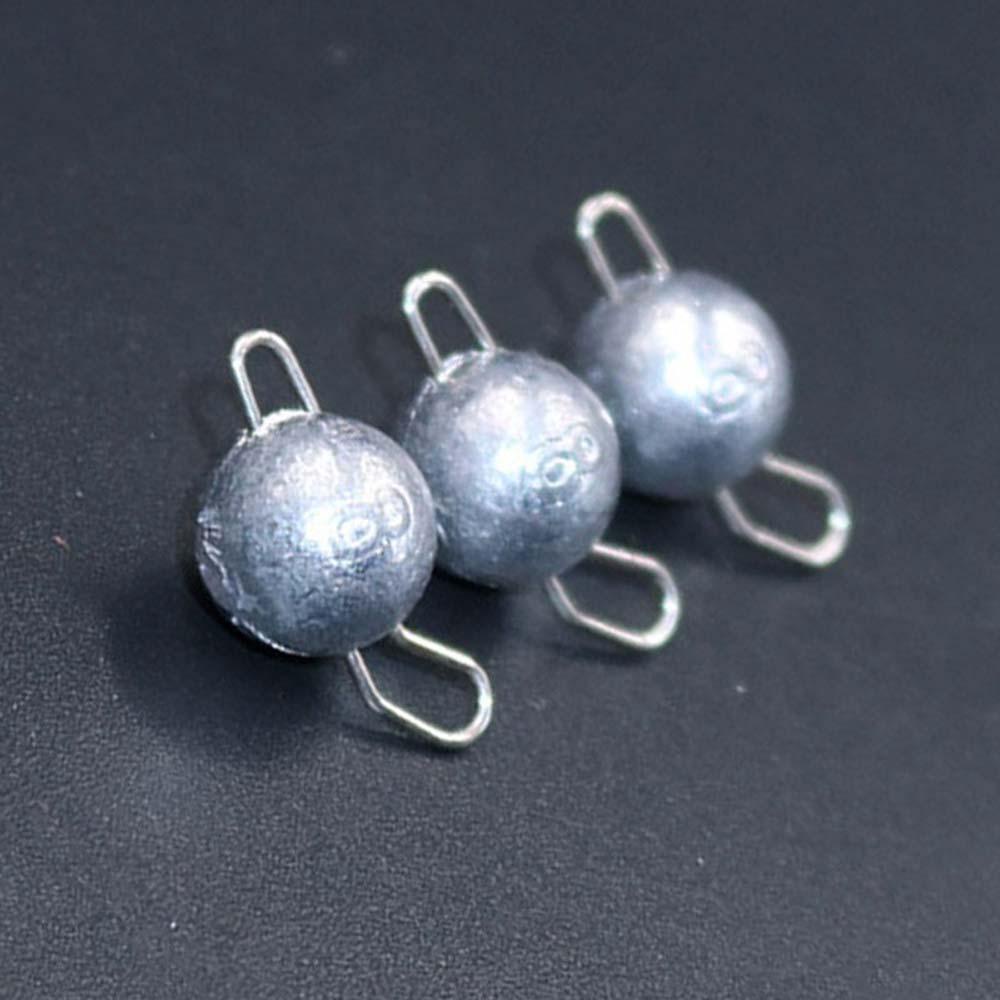NICKOLAS1 Memancing Memimpin Portable 5 Pcs Memimpin Jig Pancing Kepala Soft Lure Weight Match Lead Sinker