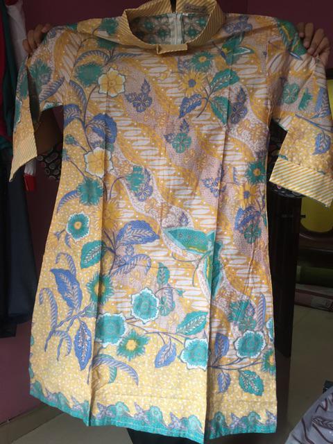 Terlaris Serut Genes Jelita Tunic Navbor Yelbor Whitbor Creambor Tunik Batik Modern Hrb030 Dolbi Dob