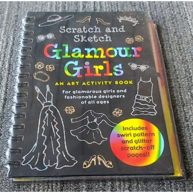 

Scratch & Sketch Glamour Girls