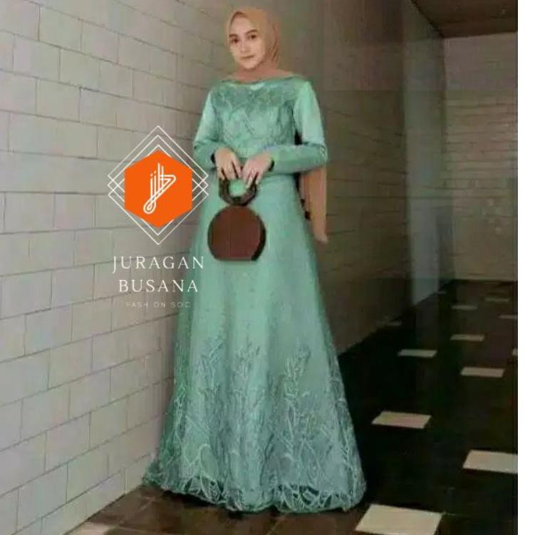 Harga Model Baju Gamis Brokat 2021 Terbaru Mei 2021 Biggo Indonesia