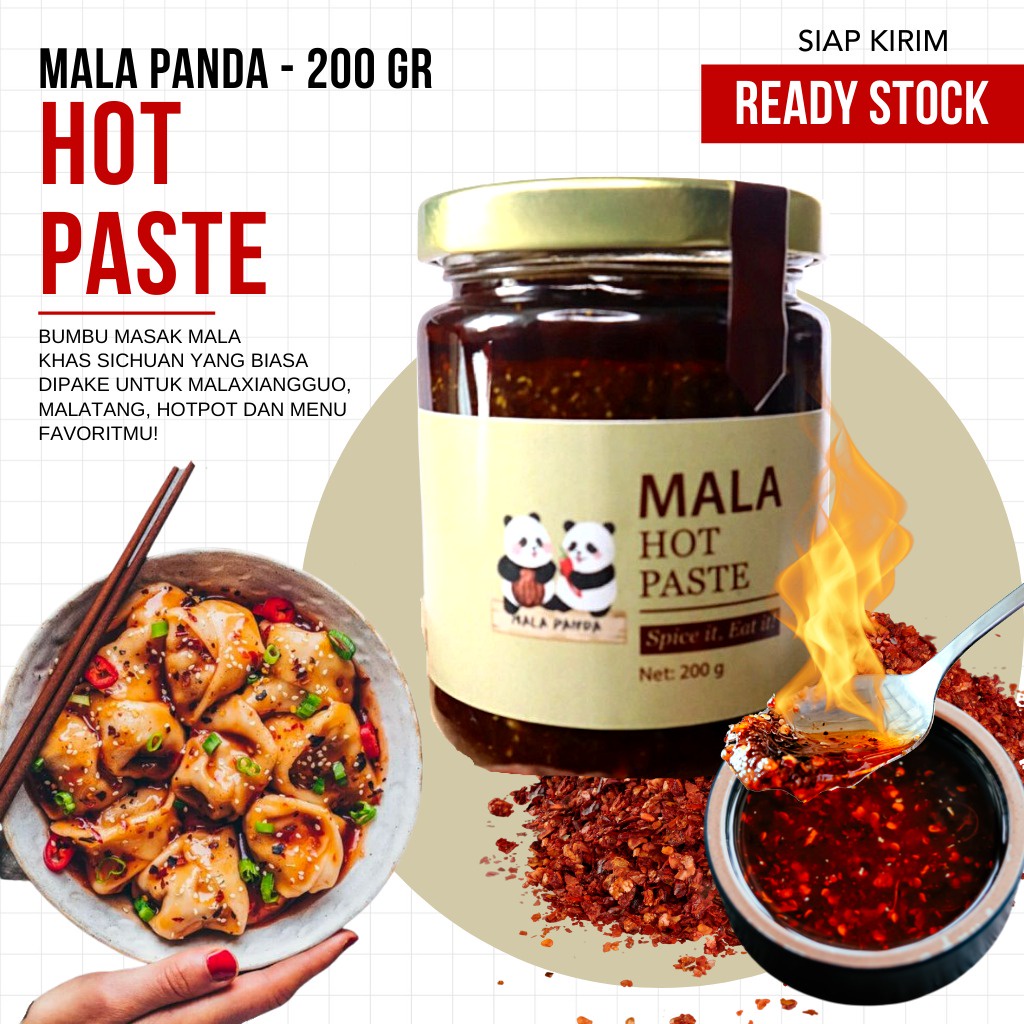 Hot Paste Mala Panda - 200 gr [TERMURAH]