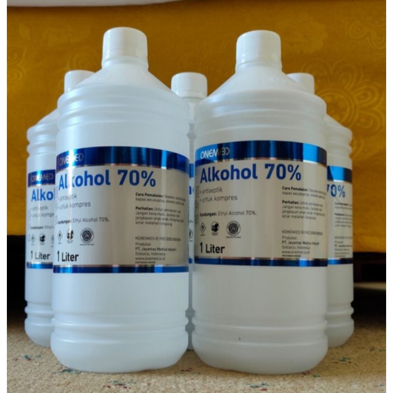 Onemed alkohol 70% antiseptik 1 liter lo