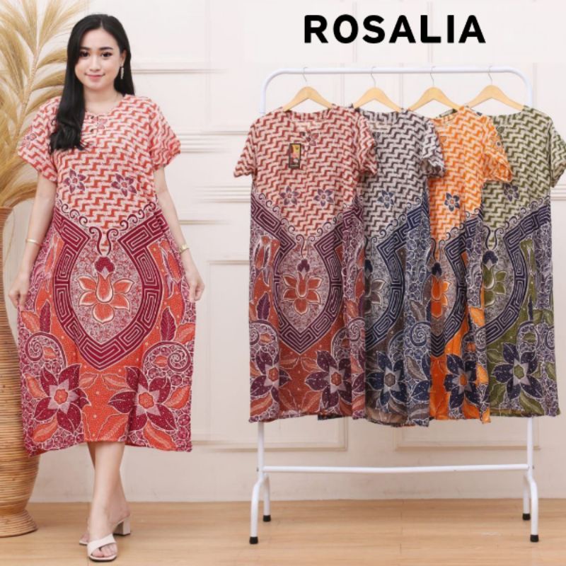 Baju Batik Wanita Daster Murah Busui Baju Wanita Batik Pekalongan Daster Rayon Modern Lengan Pendek