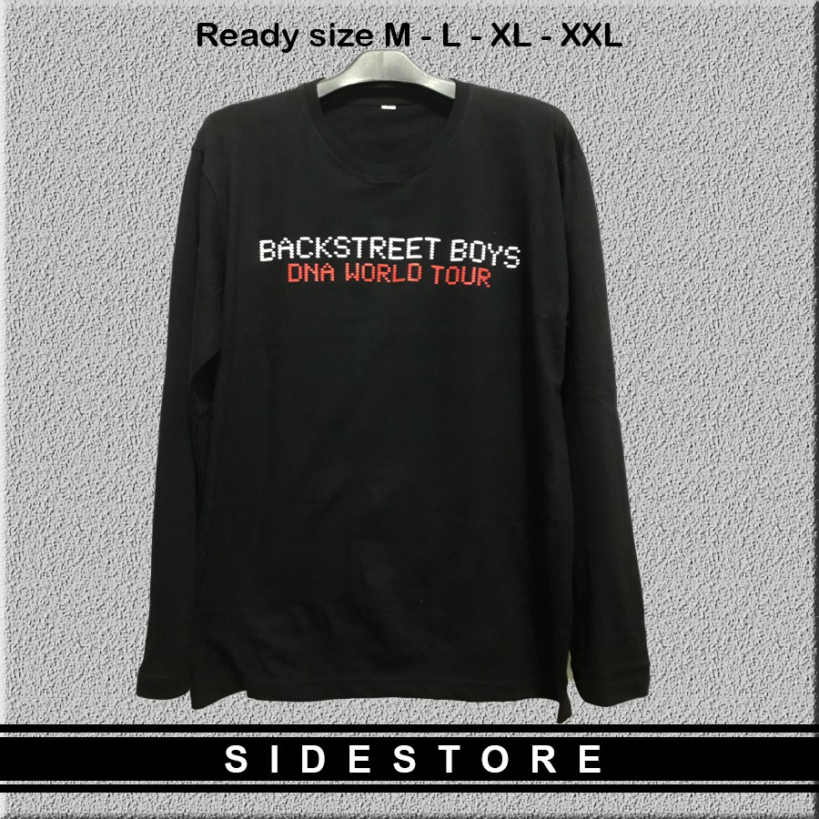 KAOS BOYBAND - BACKSTREET BOYS - DNA WORLD TOUR TEES - LONGSLEEVE