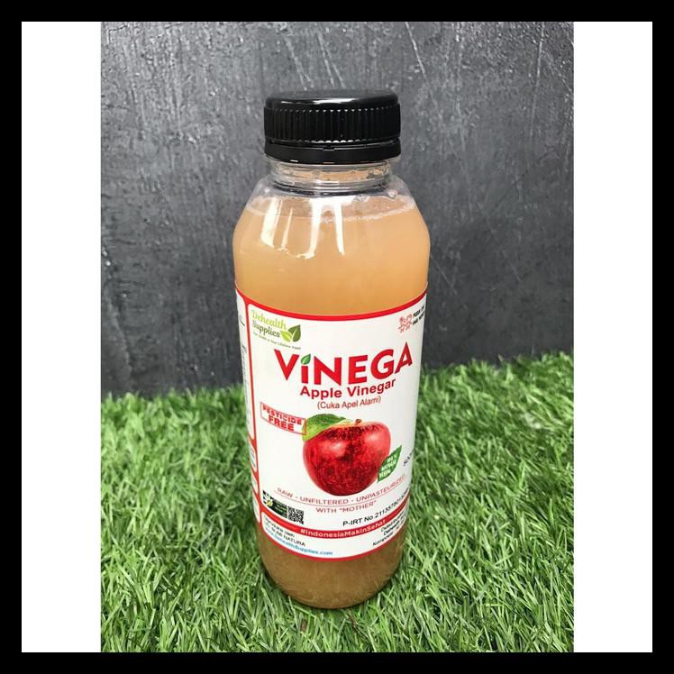 

Hot Sale Vinega Apple Vinegar (Cuka Apel Alami) 500 Ml - Dehealth Supplies