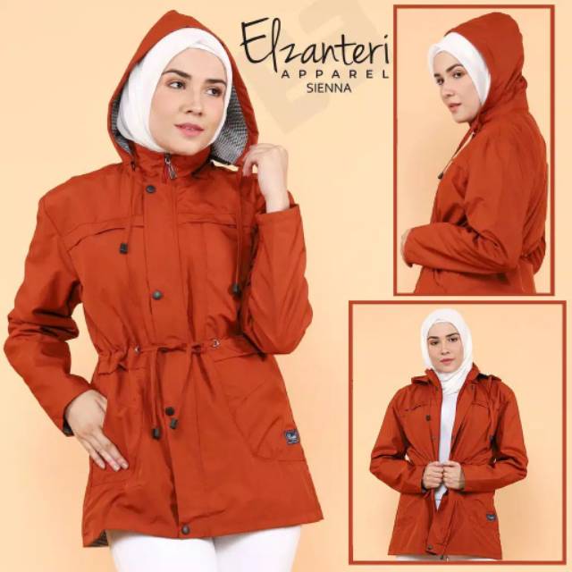 Barletta jaket parka wanita Elzanteri