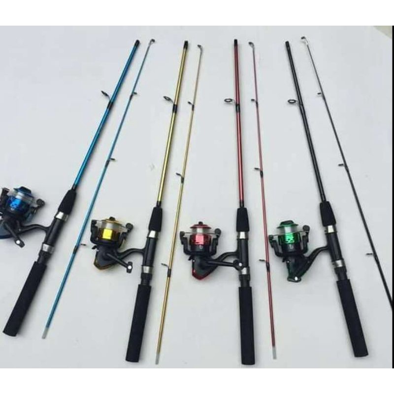 Set Joran Sambung Pancing Kolam Ikan Lengkap