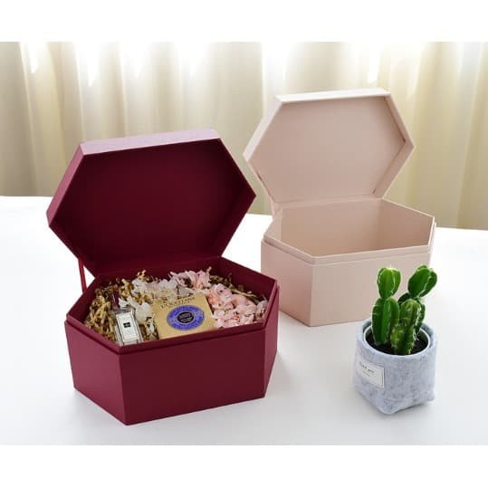 

JGO gift box Segi / kotak sovenir hampers kantong / super tebal