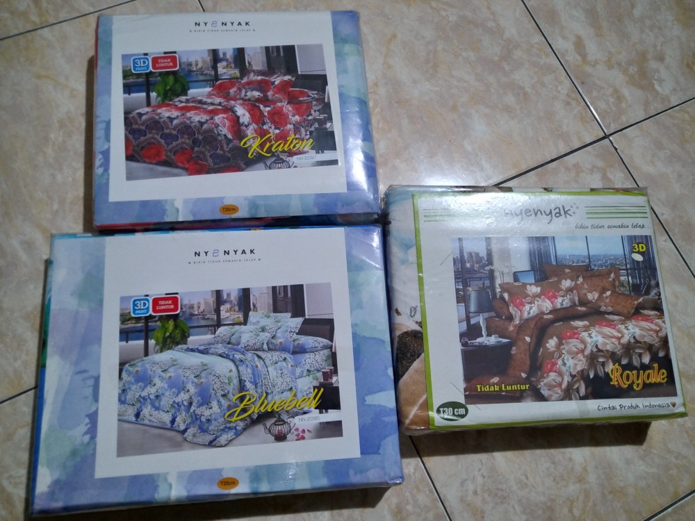 Sprei Nyenyak Royale - 200x200 / 180x200 / 120x200