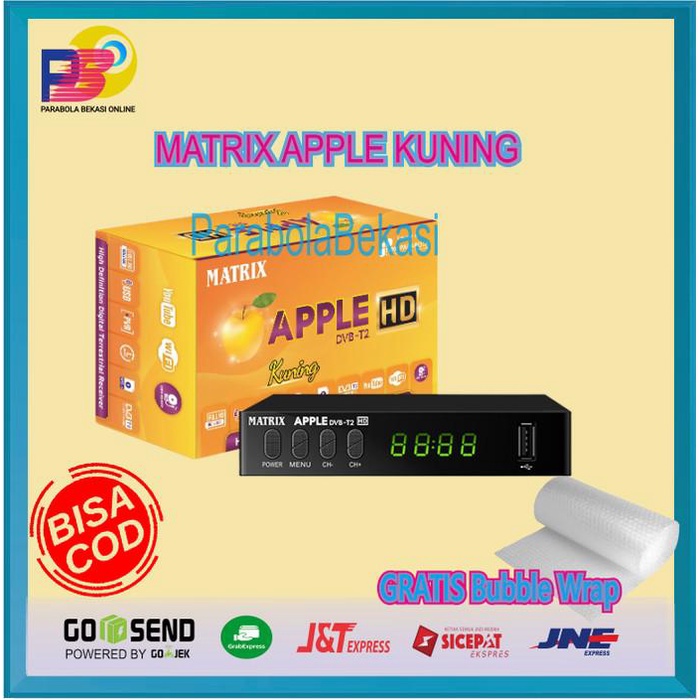 Set Top Box Dvb T2 Matrix Apple Hd Bisa Youtube & Iptv