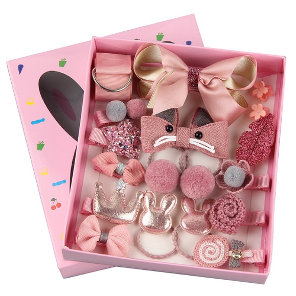 Gratis Ongkir - F521 Ikat Rambut 18 in 1 Fashion Wanita / Accesories Rambut Import-5