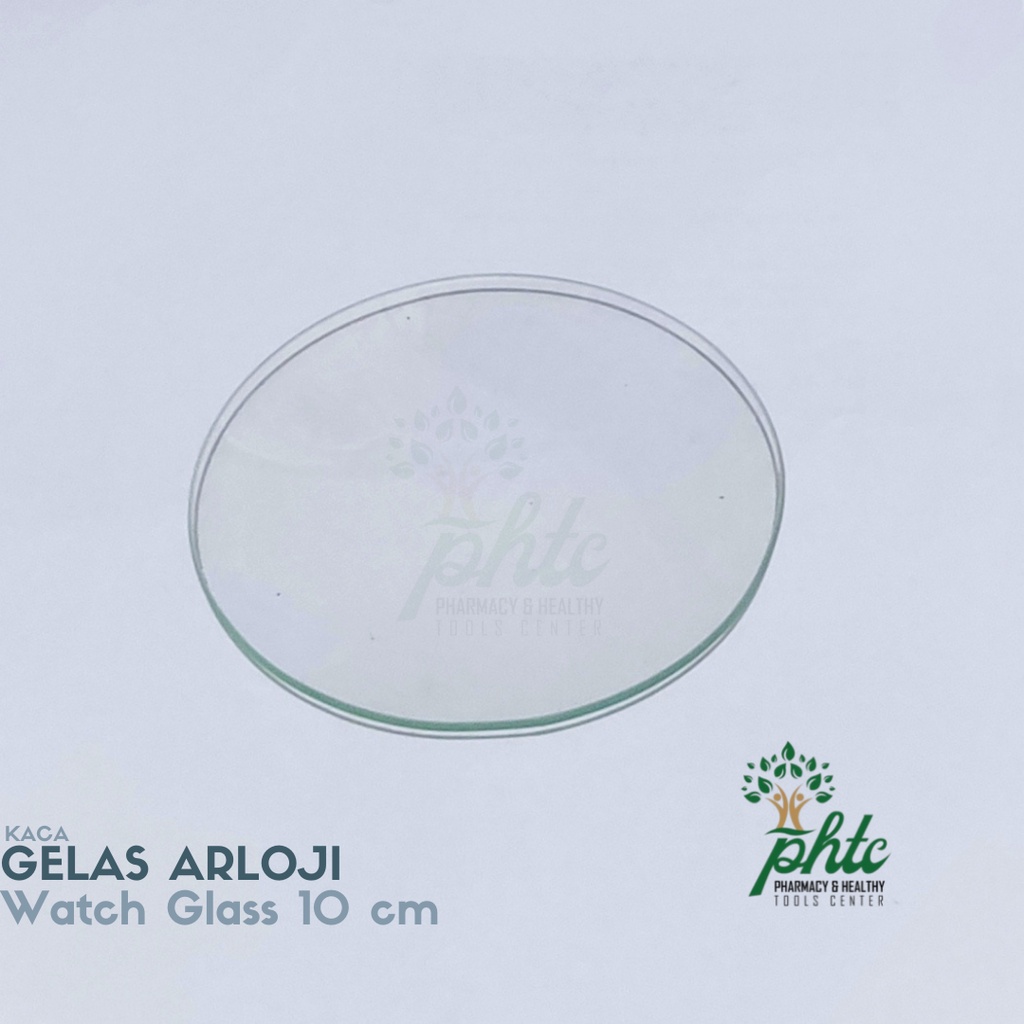 Kaca Arloji 10 cm l Watch Glass l Gelas Arloji Kaca Diameter 10cm