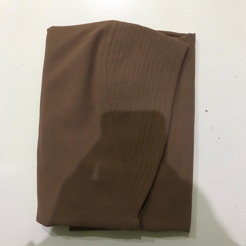 Jilbab Instan Khimar Mini Kembang Embroidery Bordir Ori Daradiora-MOCCA