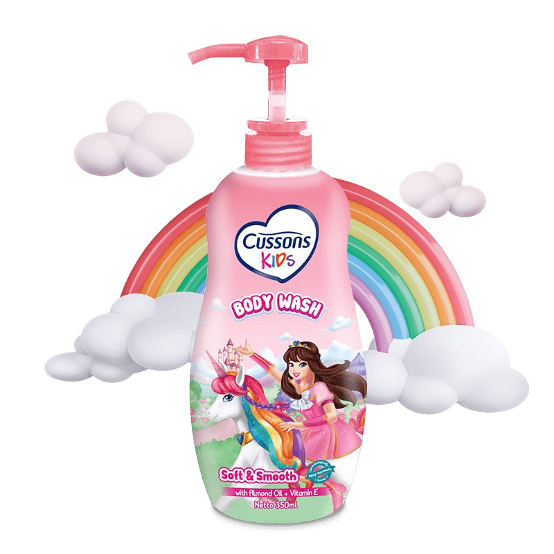 Cussons Kids Body Wash Botol 280 ml