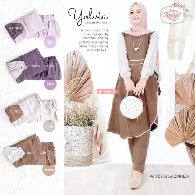 YOLVIA SET BY ZAINIZA