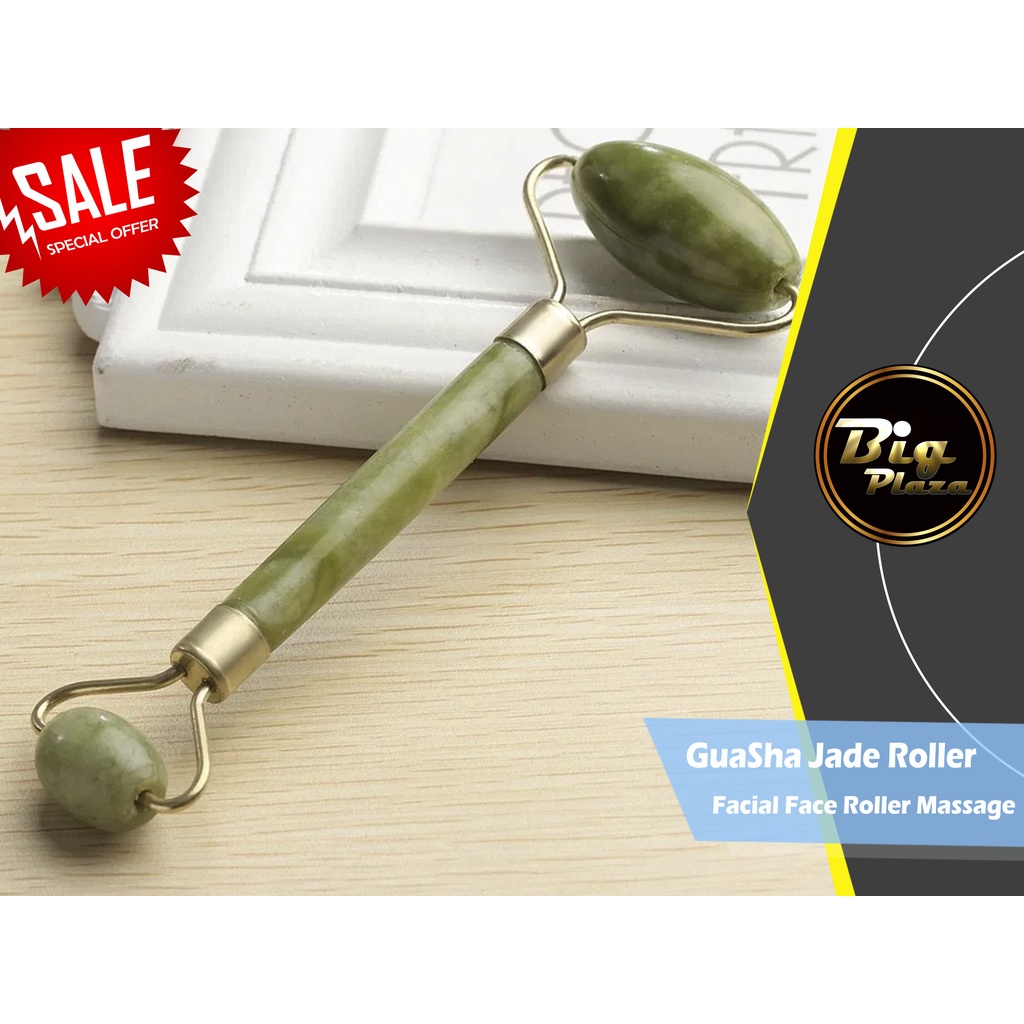 GuaSha Jade Roller Facial Face Roller Massage - Alat Pijat Wajah 0666