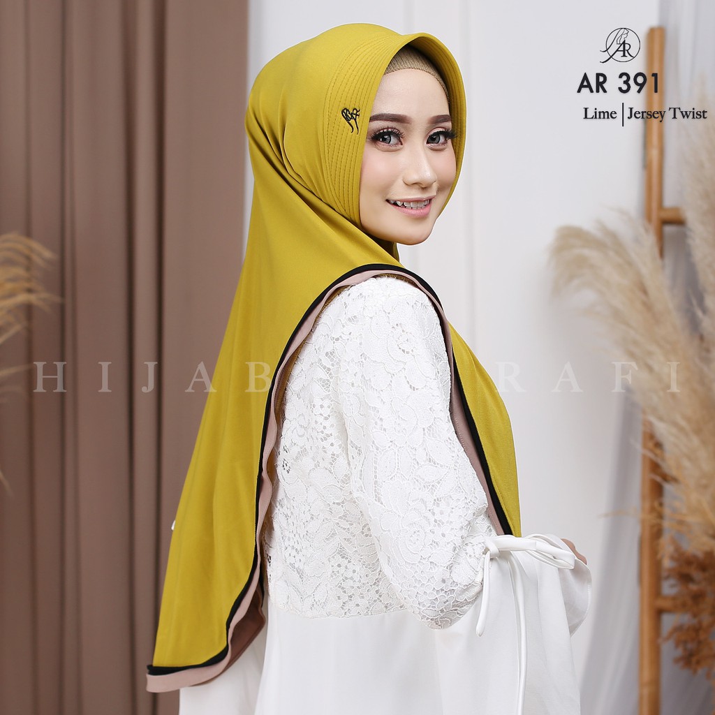 Hijab Jilbab Arrafi Bergo Instant Antem BEST SELLER Ar Rafi AR 391-5
