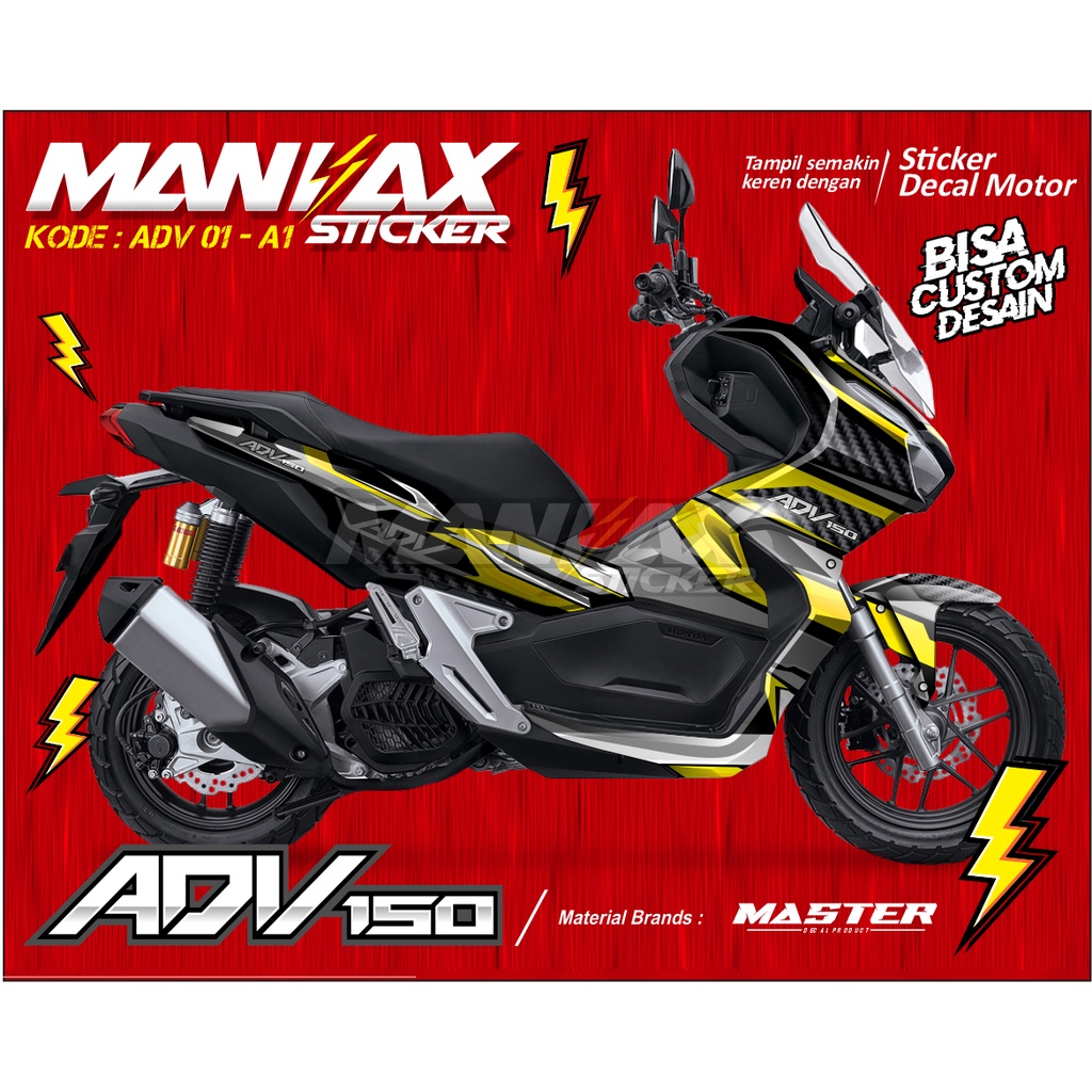 Decal Sticker Honda ADV 150 / Sticker ADV 150 Fullbody / Decal ADV 150