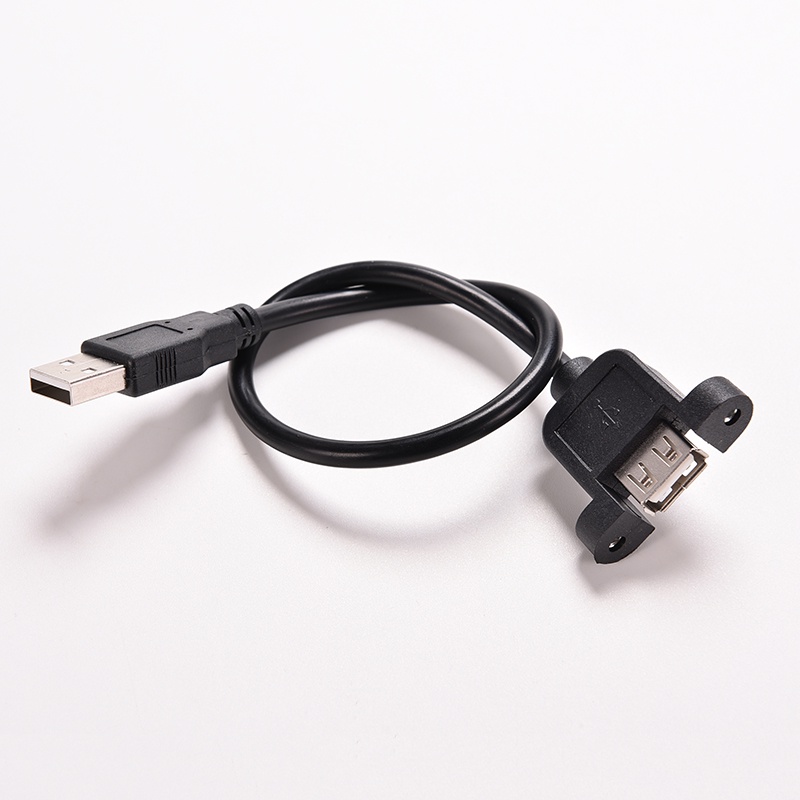 (LUCKID) Panel Extension USB 2.0 Male Ke Female Panjang 1.64ft