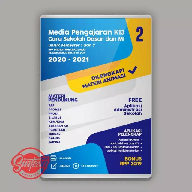 Rpp 1 lembar revisi terbaru k13 CD perangkat pembelajaran SD TEMATIK kelas 2