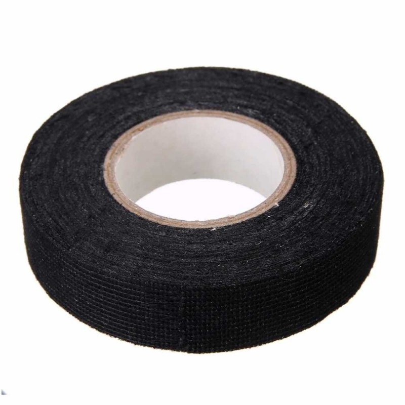 Lakban Kabel Listrik Adhesive Cloth Wiring Tape 19mm