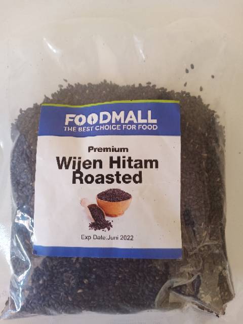 

Black sesame roasted/ wijen hitam panggang 25gr