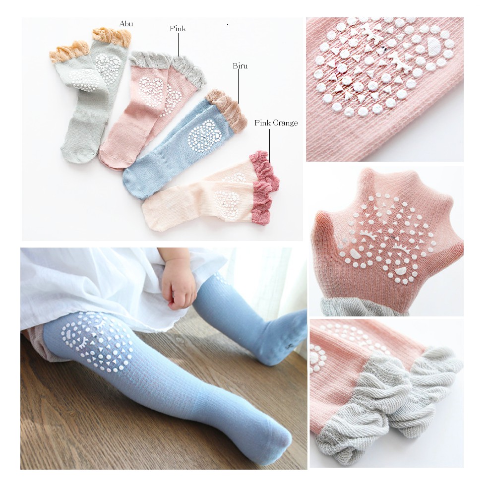 Kaos Kaki Bayi Panjang / Pelindung Lutut bayi / Kneepad Bayi