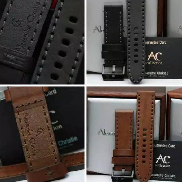 Dijamin Miring Harga Tali Jam Kulit Alexandre Christie Original Tali Kulit Ac Original Tali Kulit Indonesia