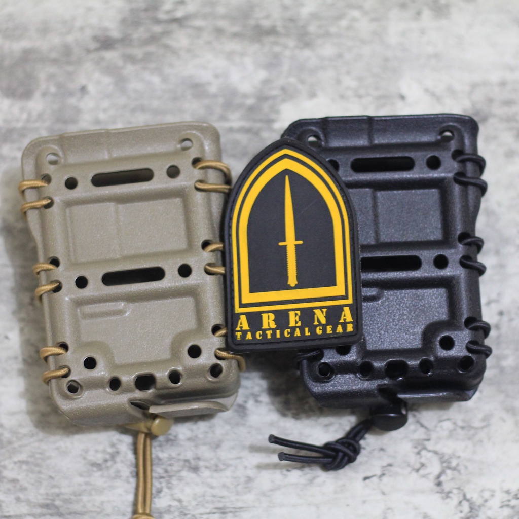 Arena - FMA Tactical Quick Release Mag Pouch Magazine Clip Base Mount Belt System