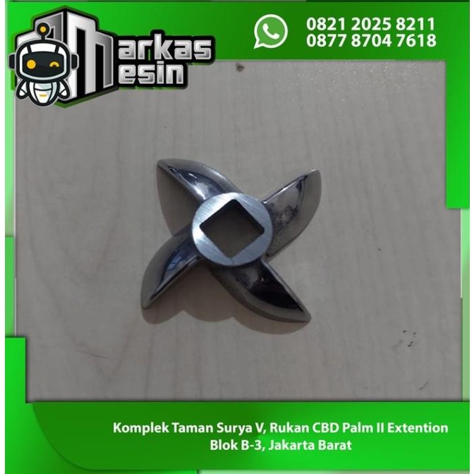 ] Sparepart Mata Pisau Gilingan Daging Meat Grinder MGD-12A FOMAC
