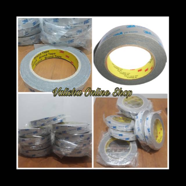 

Double Tape 3M Foam Ukuran 2cm x 4.5 Meter