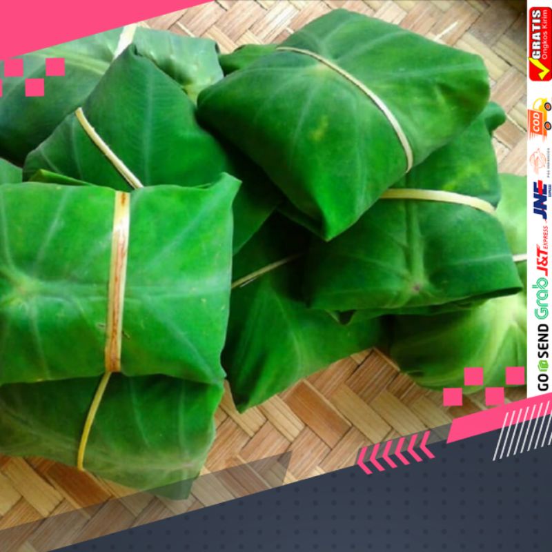 

Daun talas bungkus buntil fresh 10pcs