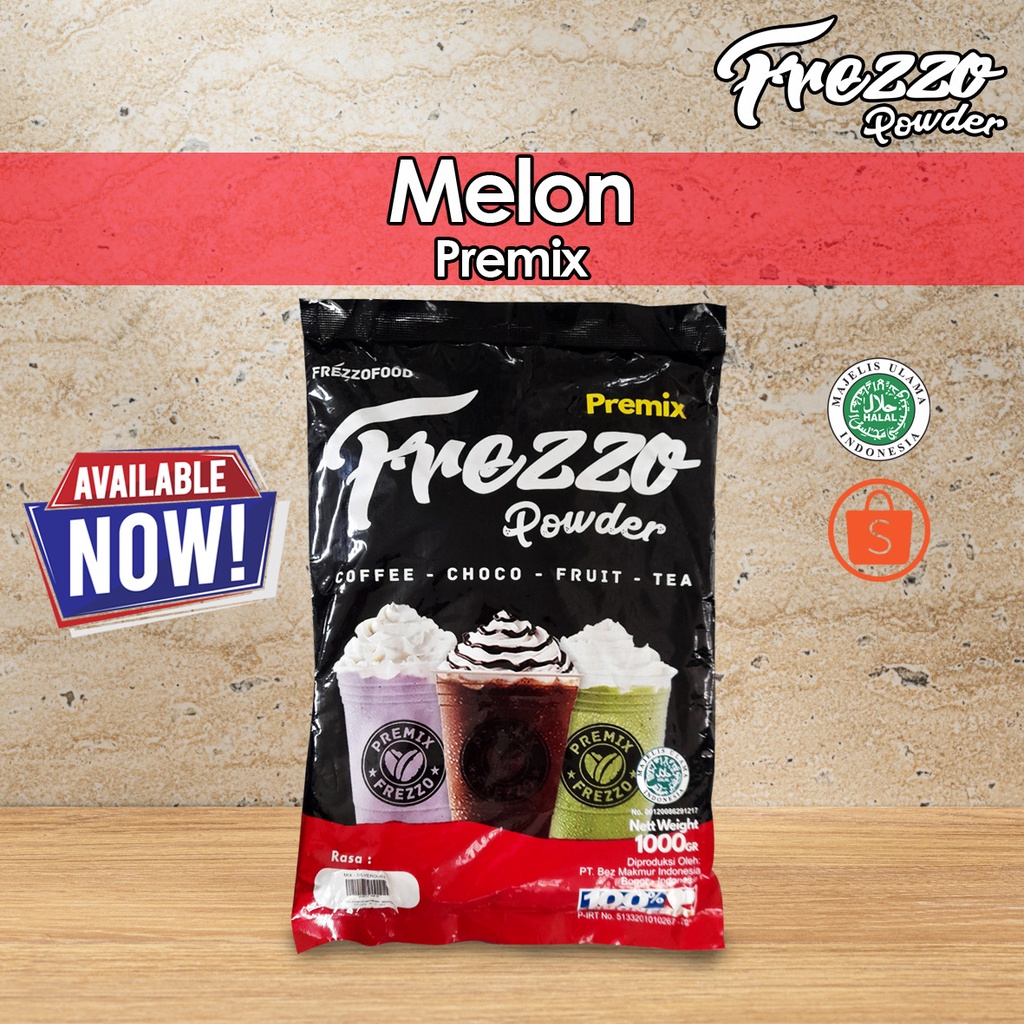 

BUBUK MINUMAN MELON FREZZO