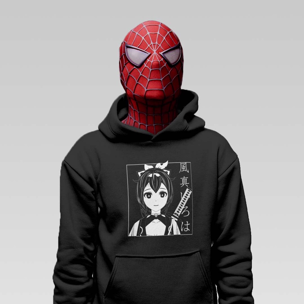 Jaket Hoodie Jumper Vector Hololive KAZAMA IROHA