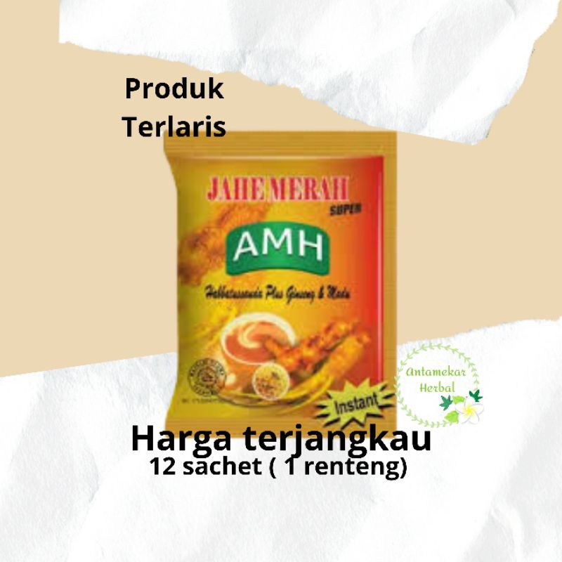 

Jahe Merah Instan Super Sachet JaheInstan super AMH