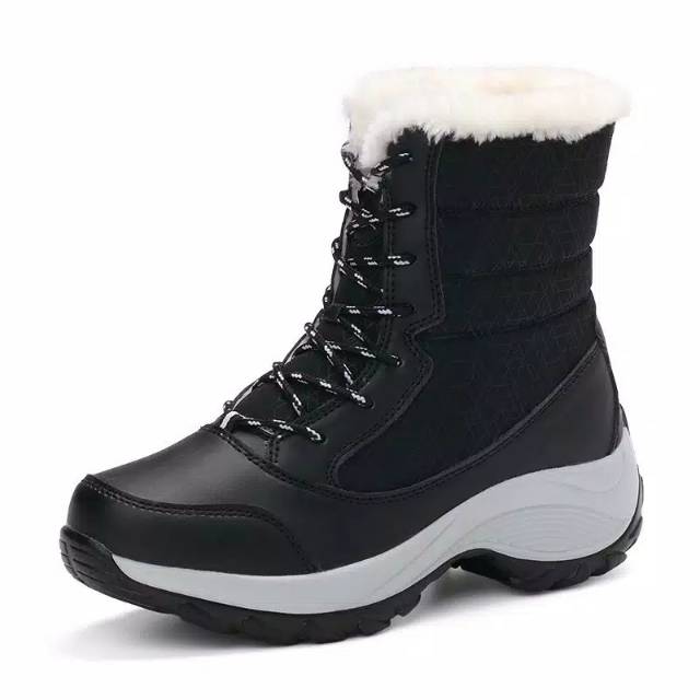 READY INDONESIA WOMAN WINTER CASUAL BOOTS SHOES SEPATU WANITA MUSIM DINGIN IMPORT