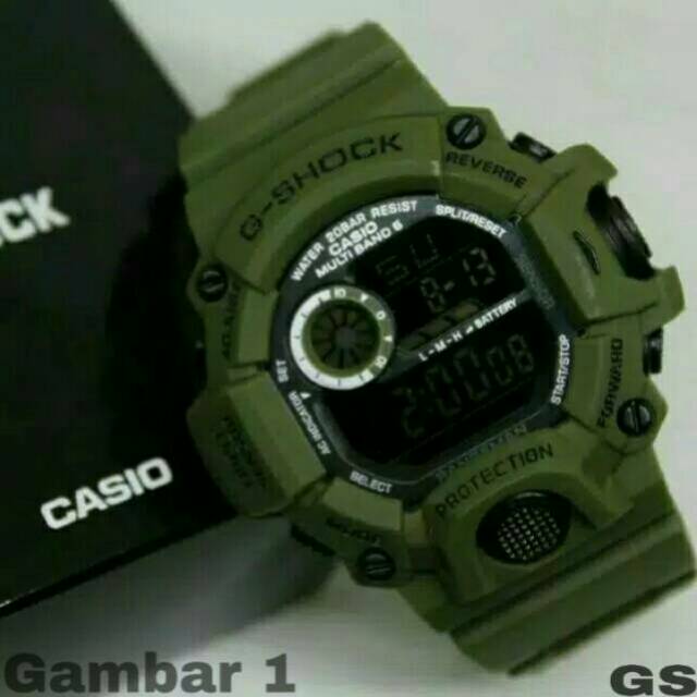 SELLER Jam tangan murah DIGITAL RANGEMAN Casio Gshock Merah