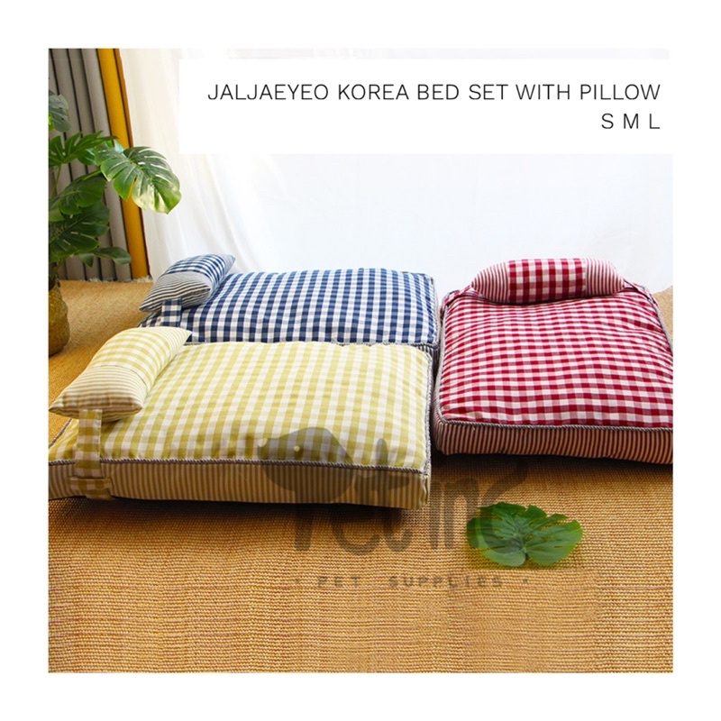 Jaljaeyeo bed set with pillow S M L